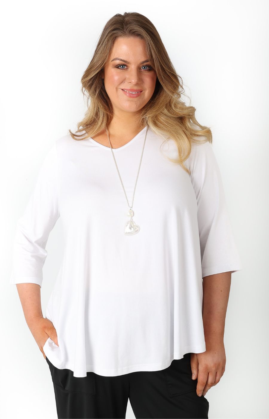 Mellomi Julie Reversible Top in Off-White