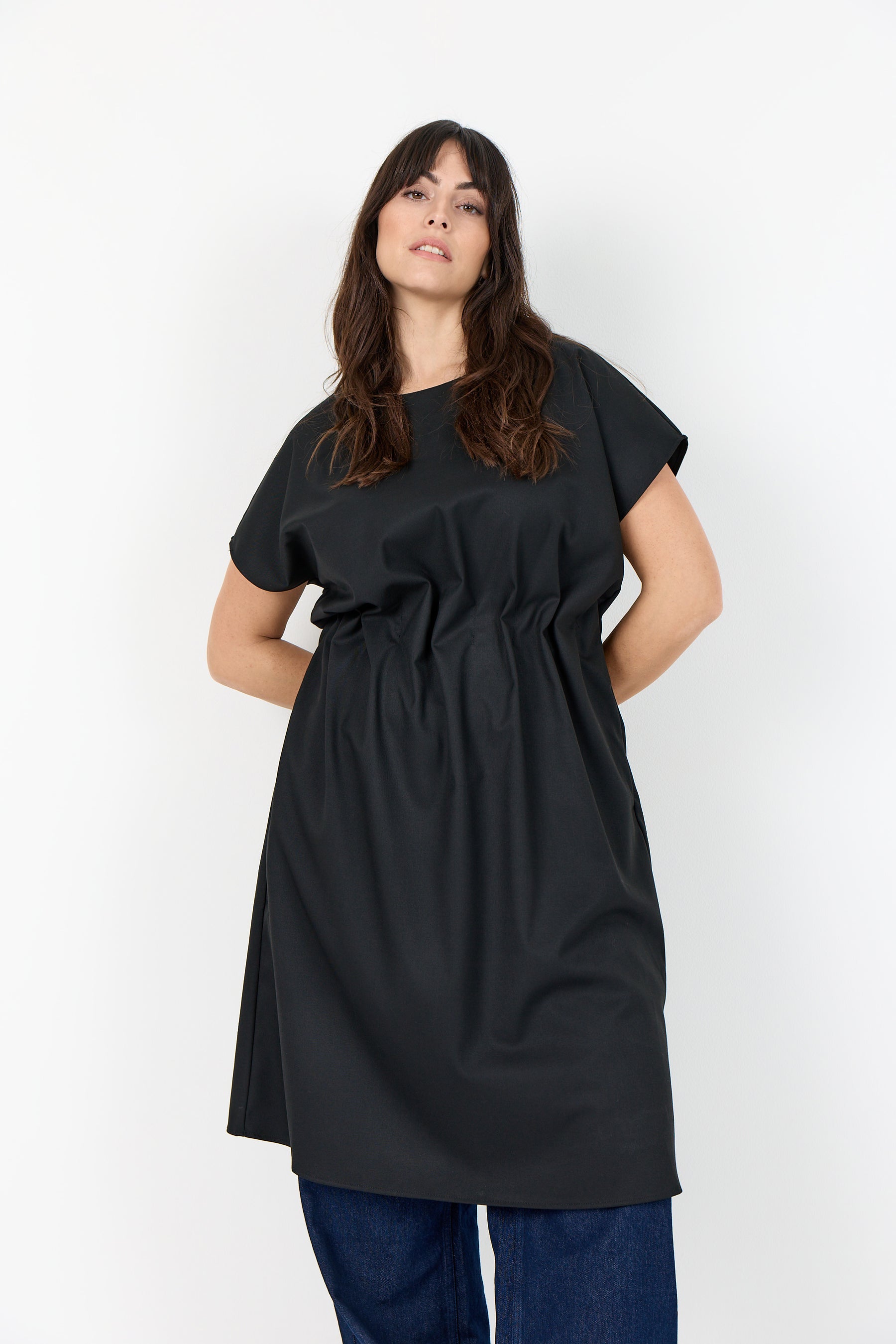 Wasabi Christina Dress in Black 