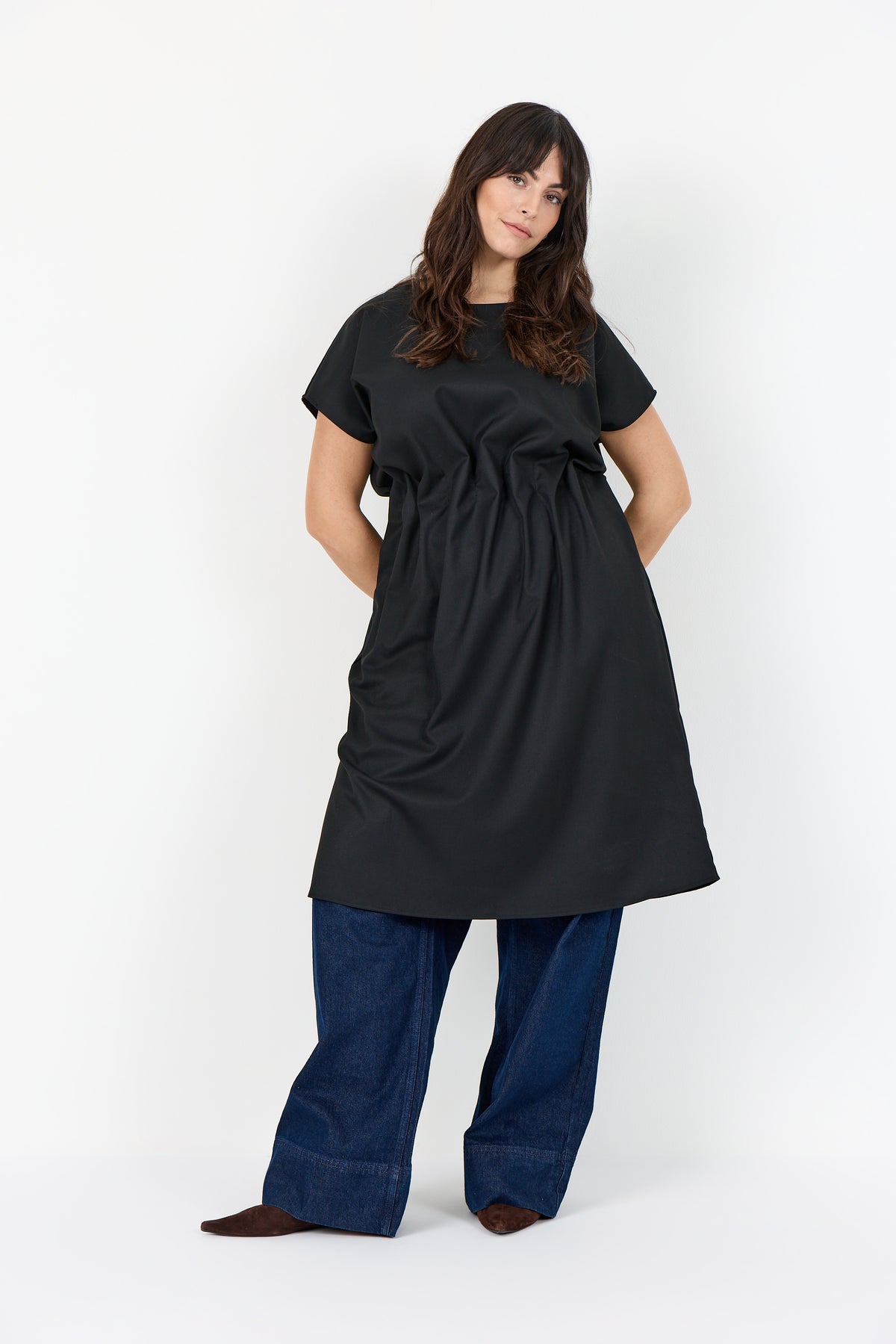 Wasabi Christina Dress in Black 