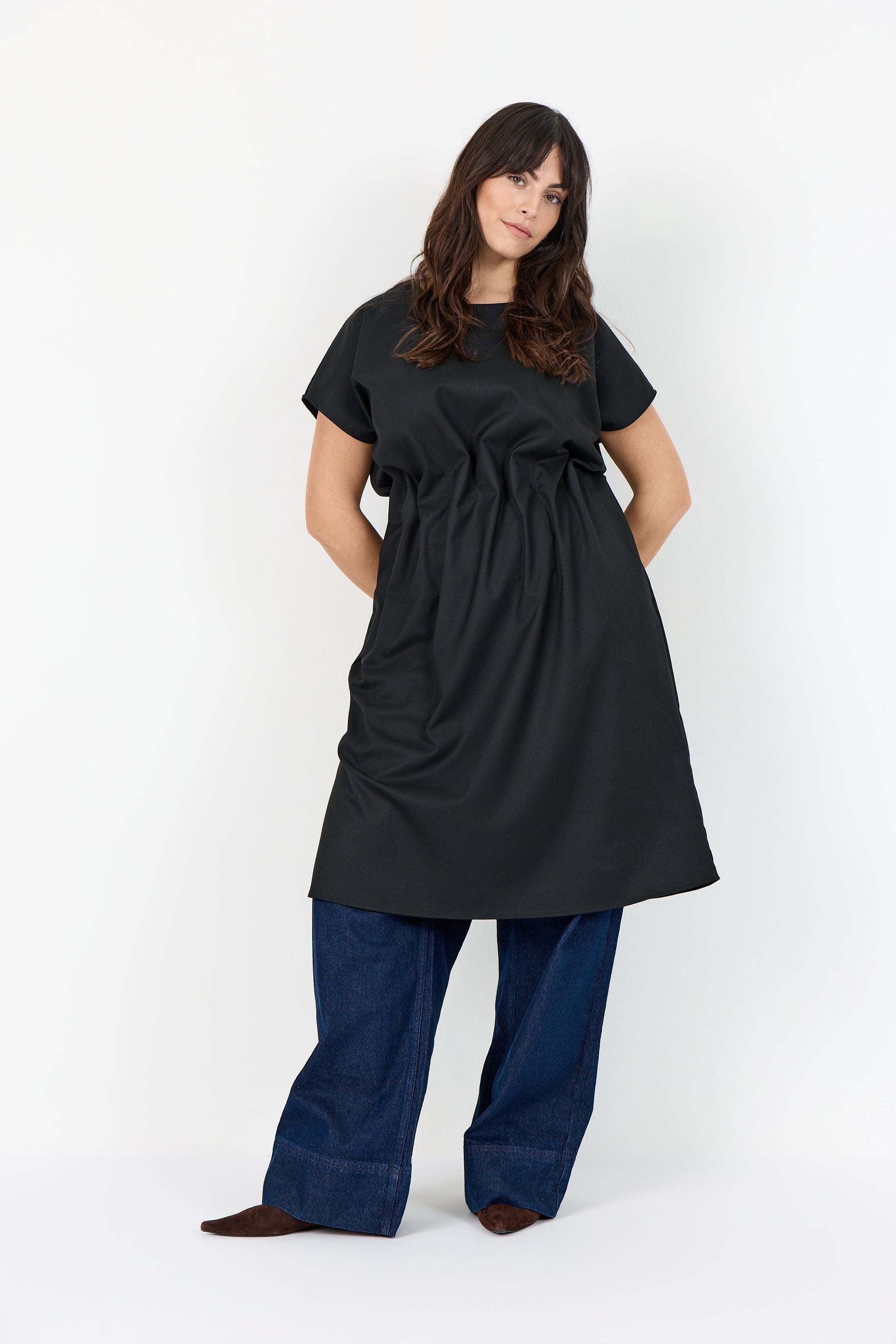Wasabi Christina Dress in Black 