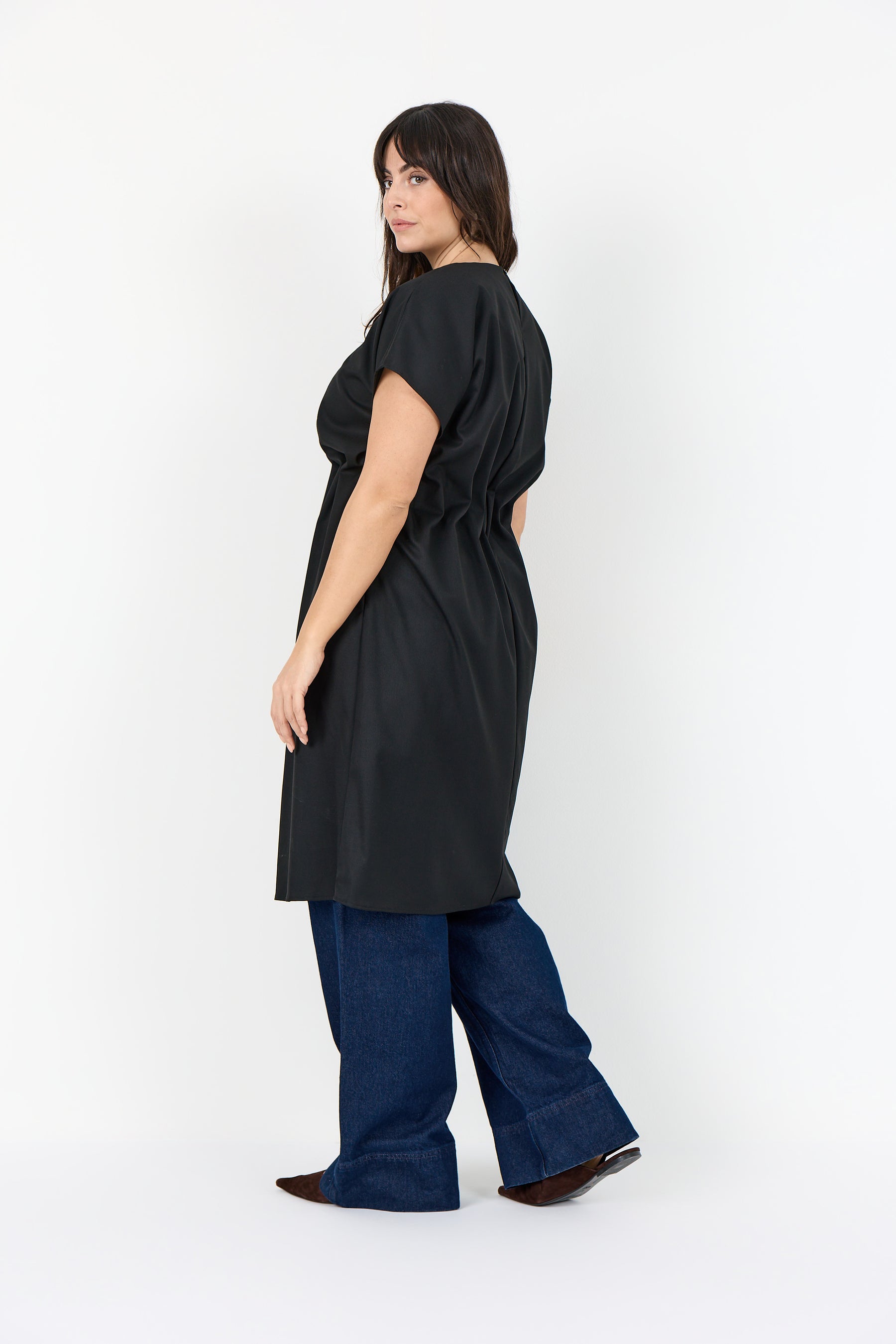 Wasabi Christina Dress in Black 