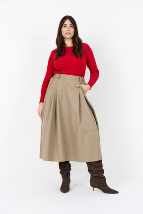 Wasabi Jona Top in Red 