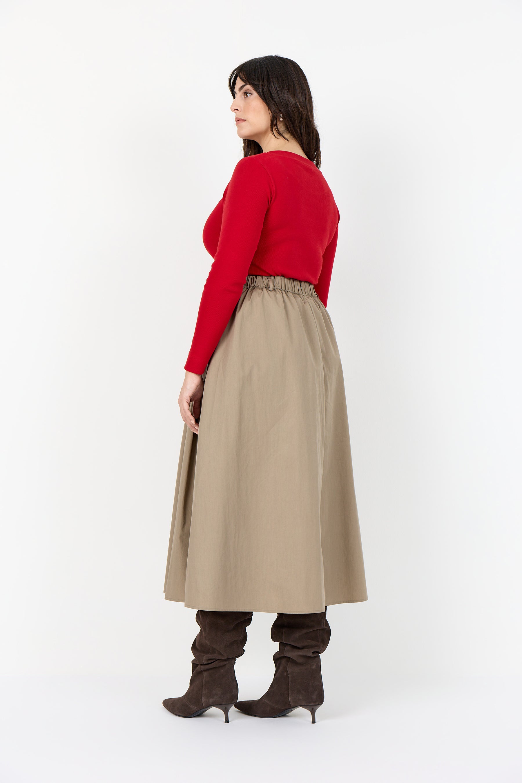 Wasabi Jona Top in Red 