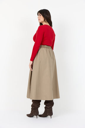 Wasabi Jona Top in Red 