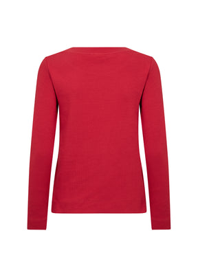 Wasabi Jona Top in Red 