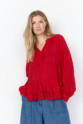 Wasabi Judit Blouse in Red 