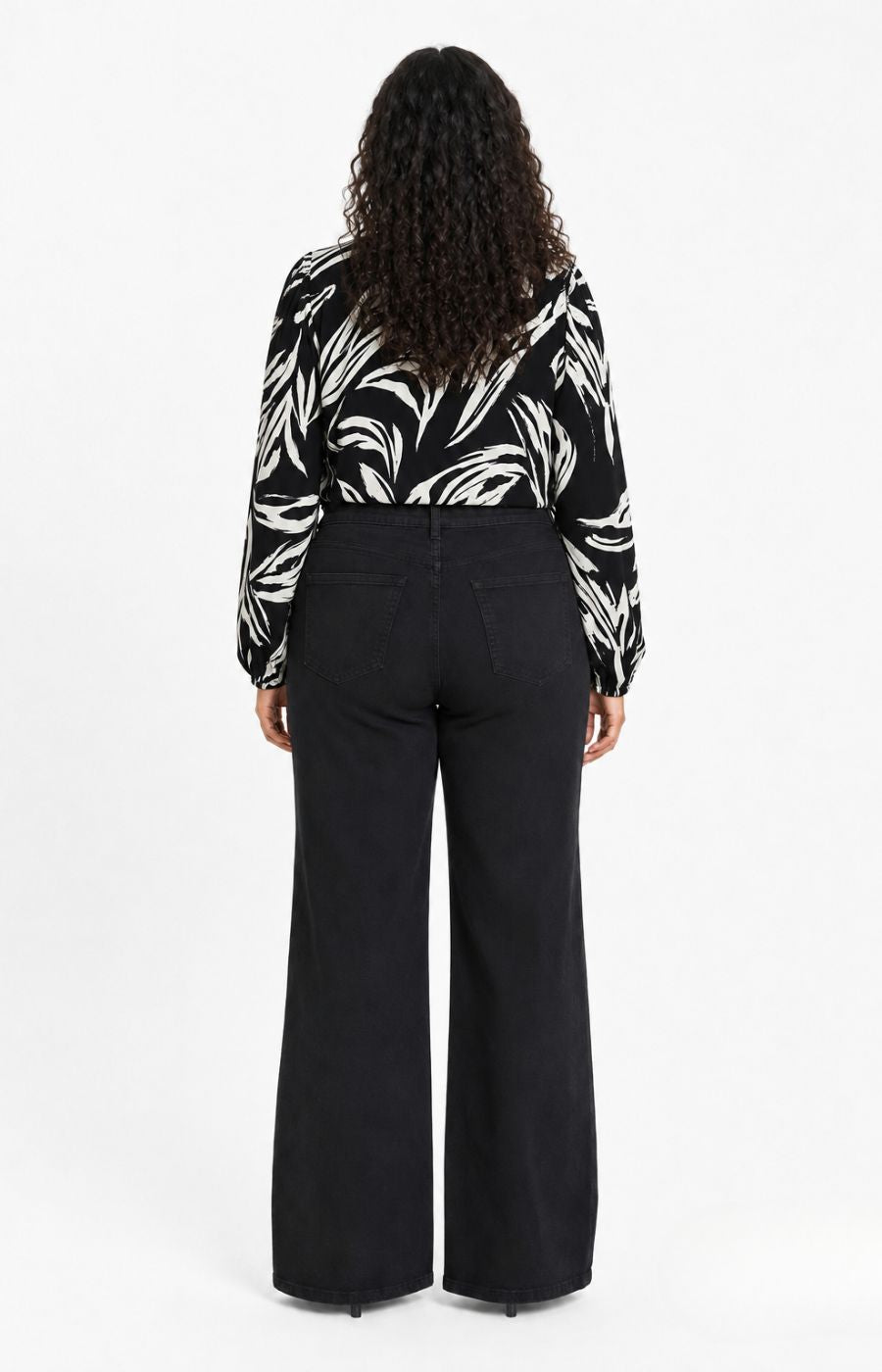 Wasabi Juliette Top in Black , this image was created using AI
