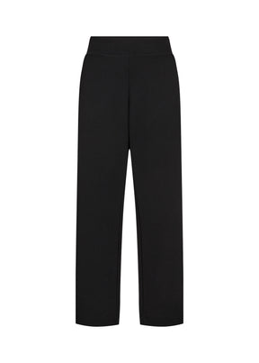 Wasabi Kufa Trousers in Black, front view, full length, straight leg