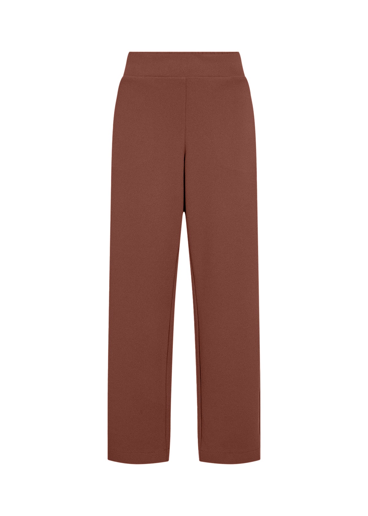 Wasabi Kufa Trousers in Brown, front view