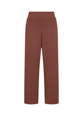 Wasabi Kufa Trousers in Brown, front view