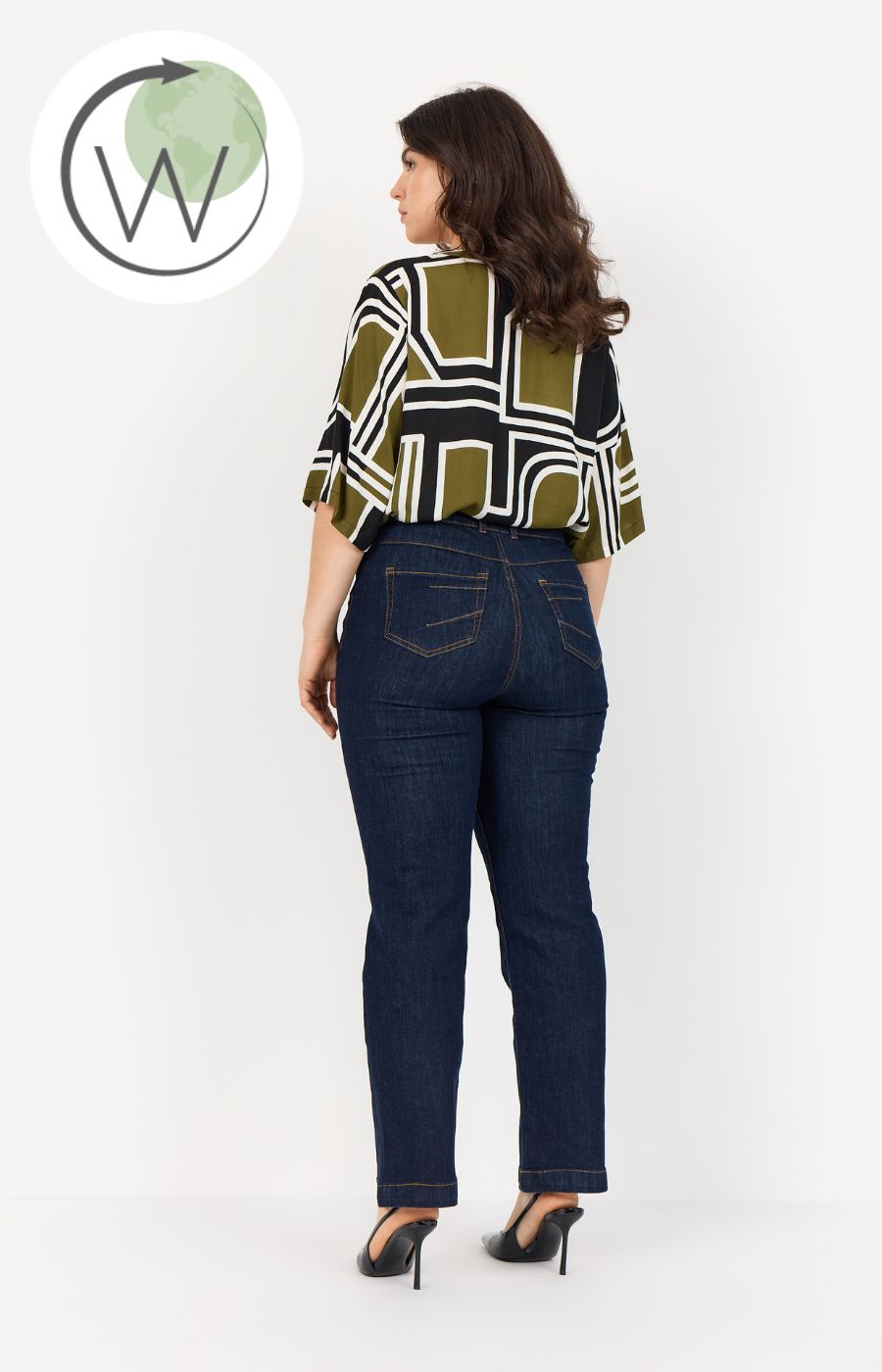 Wasabi Natalie Blouse in Green