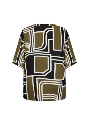 Wasabi Natalie Blouse in Green