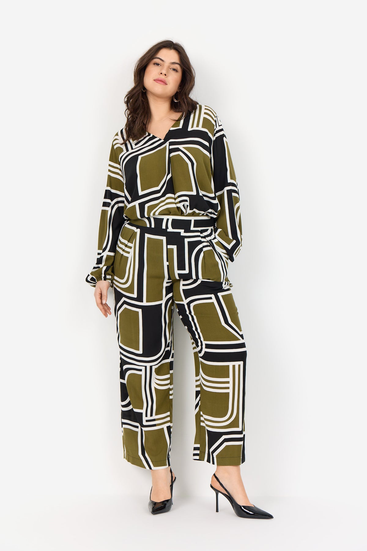 Wasabi Natalie Trousers in Green