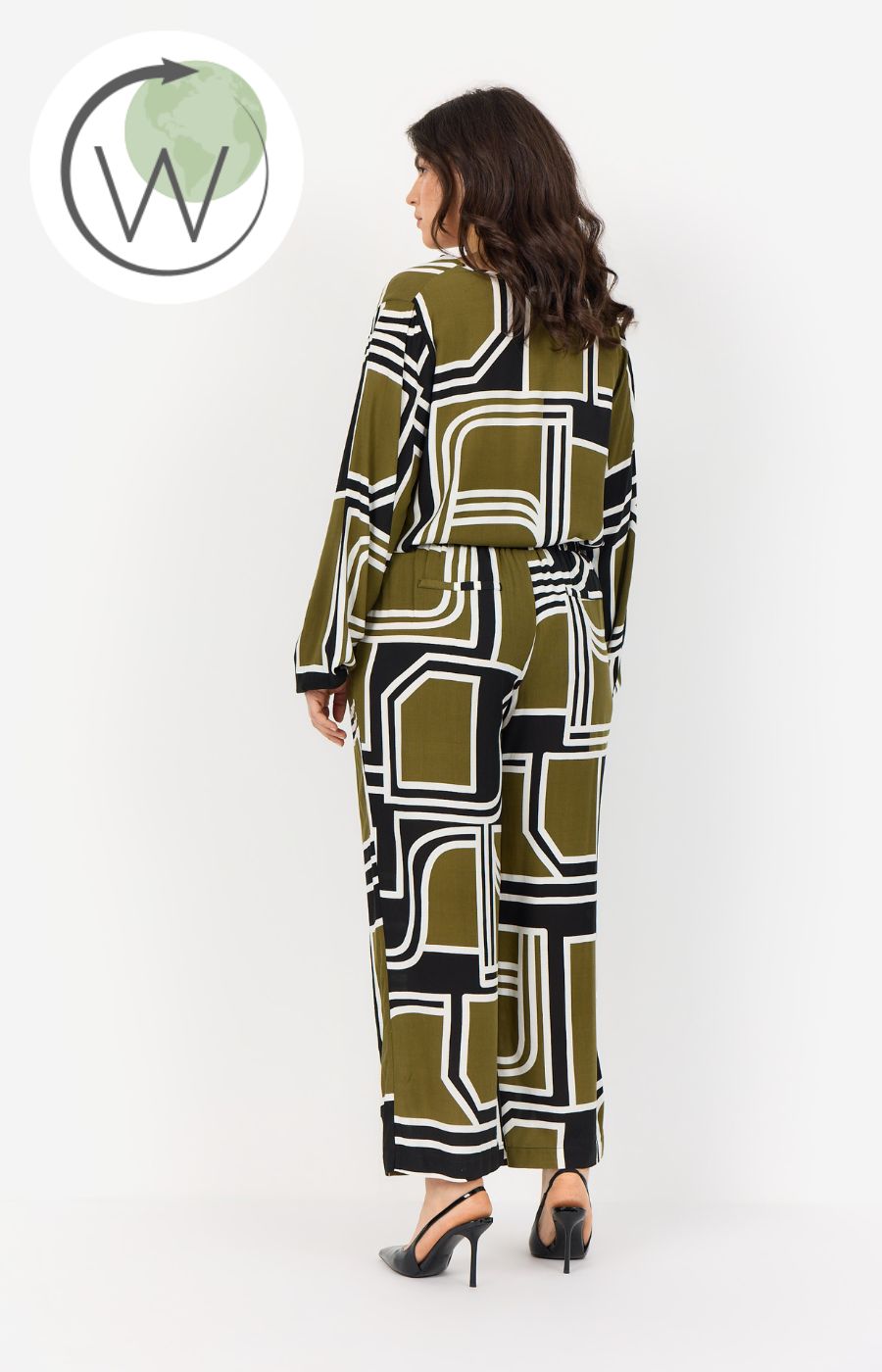 Wasabi Natalie Trousers in Green