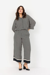 Wasabi Nora Trousers in Black Print