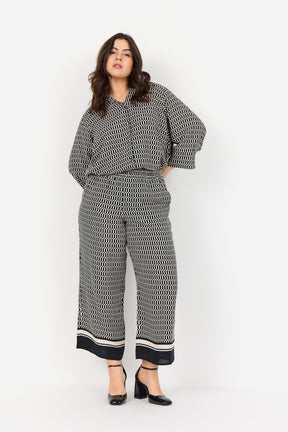 Wasabi Nora Trousers in Black Print