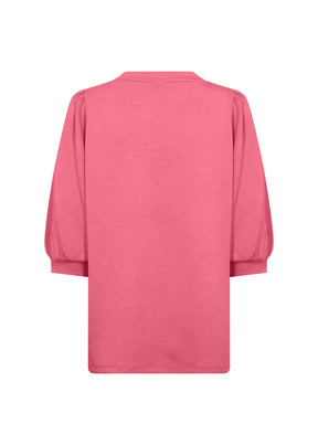 Wasabi Sabina Blouse in Pink, Back view