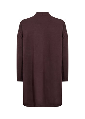 Wasabi Sabina Pocket Cardigan in Brown