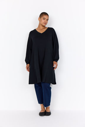 Wasabi Sabina Sweater Dress in Black