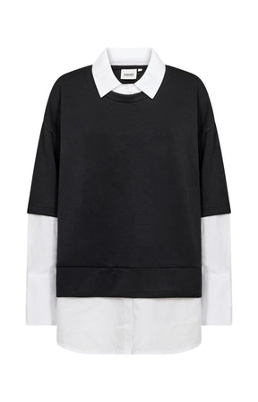 Wasabi Sabina Sweatshirt in Black 