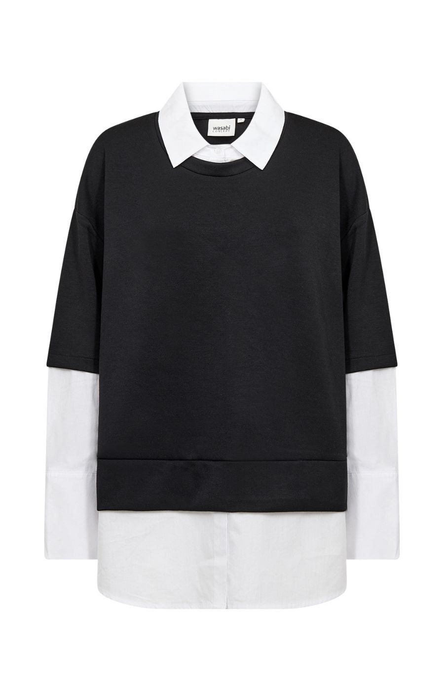 Wasabi Sabina Sweatshirt in Black 