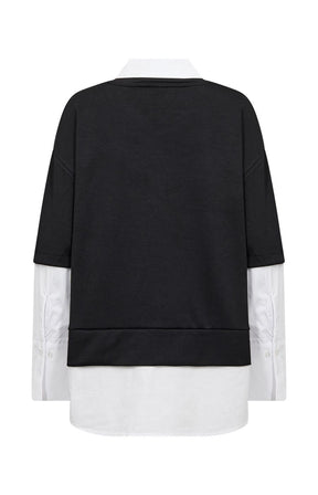 Wasabi Sabina Sweatshirt in Black 
