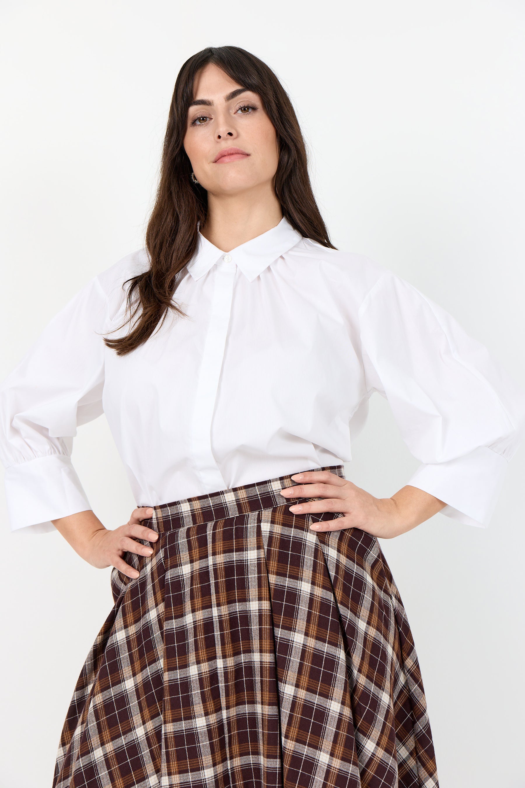 Wasabi Saga Shirt in White 