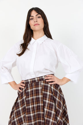 Wasabi Saga Shirt in White 