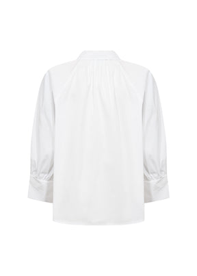 Wasabi Saga Shirt in White  