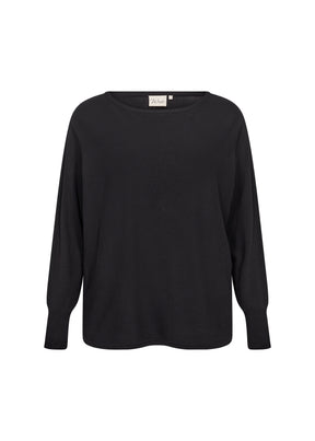 Wasabi Samanda Knit Jumper in Black