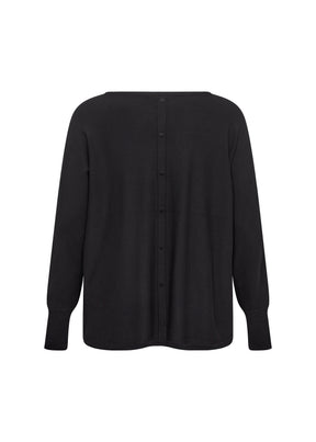 Wasabi Samanda Knit Jumper in Black