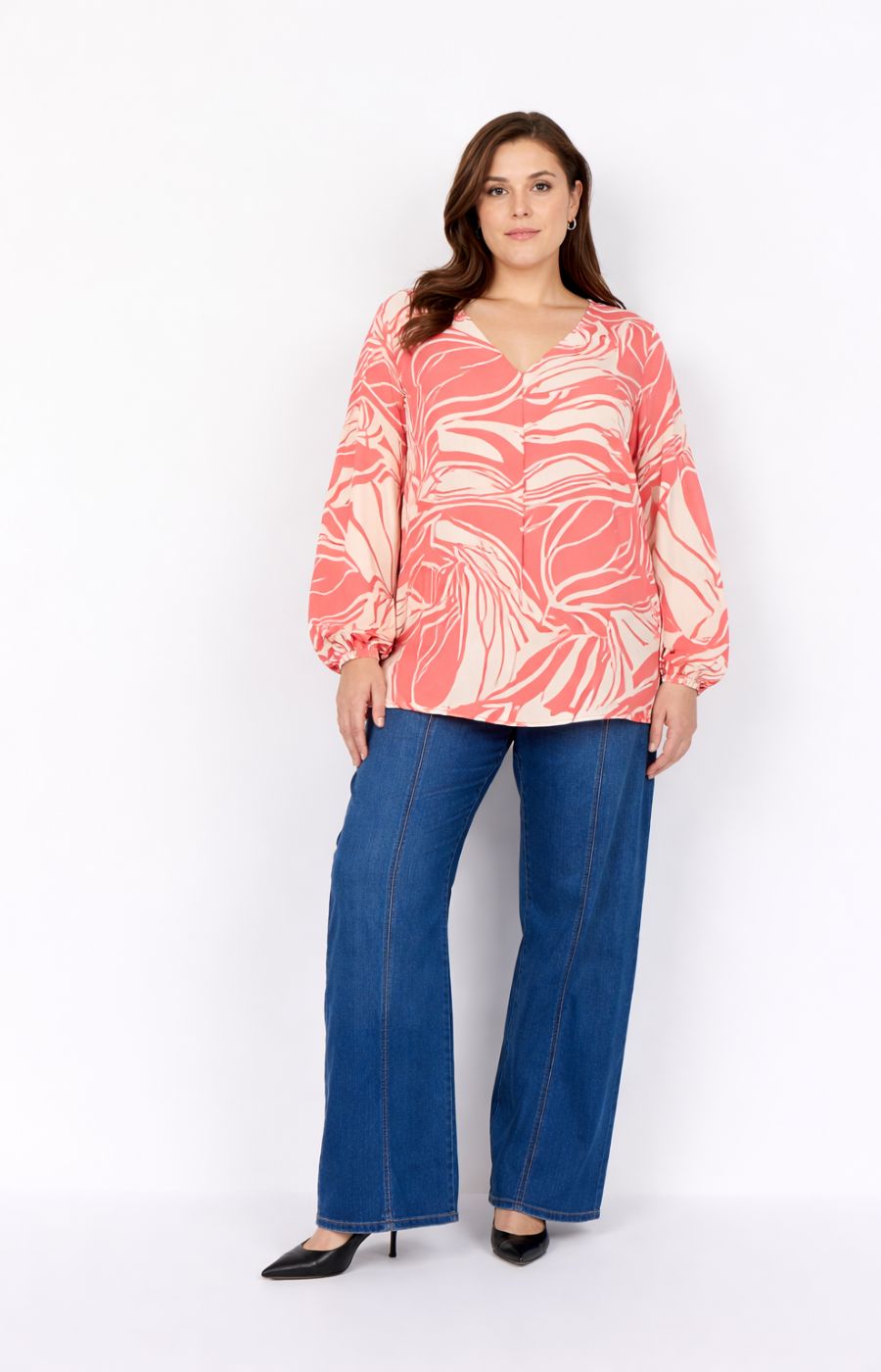 Wasabi Samena Blouse in Pink 