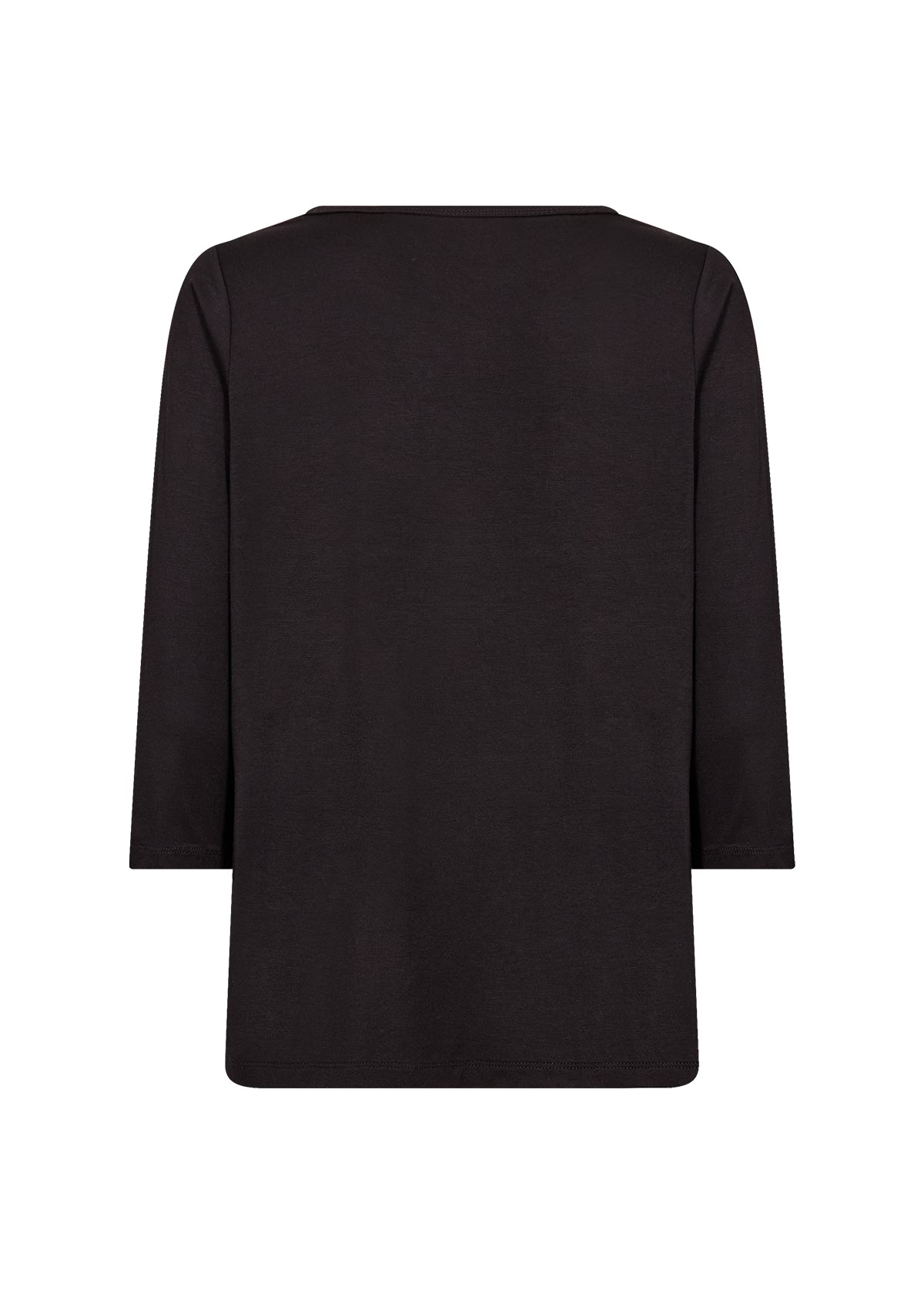 Wasabi Stella 3/4 Sleeve Top in Black 