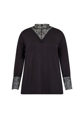 Wasabi Stella Blouse in Black