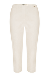 Robell Crop Trousers | Cream