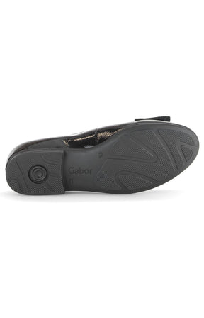 Gabor Bow Pump in Black