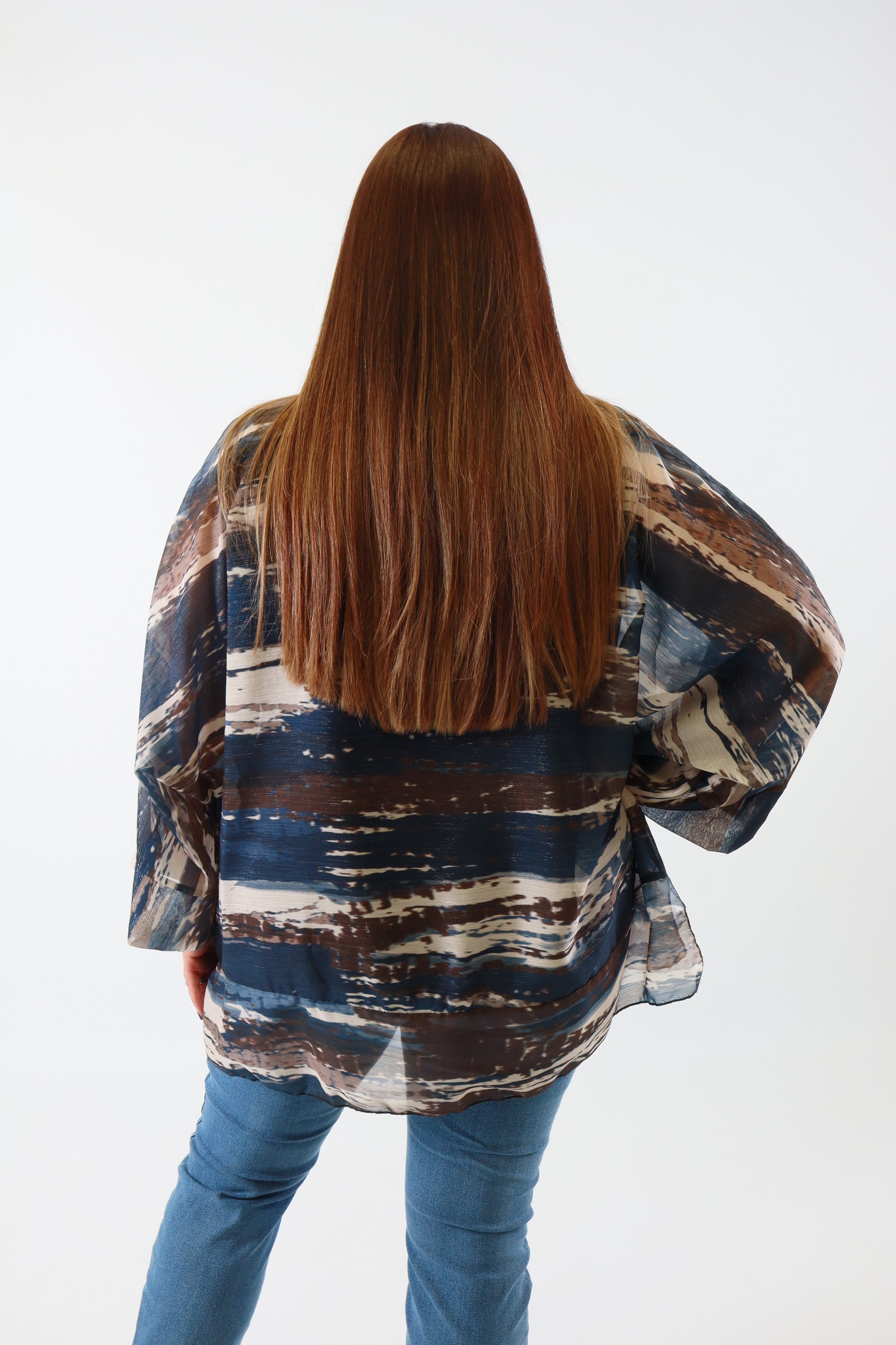Willa Blouse in Navy