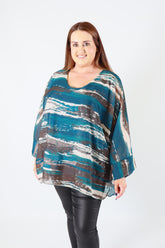 Willa Blouse in Teal