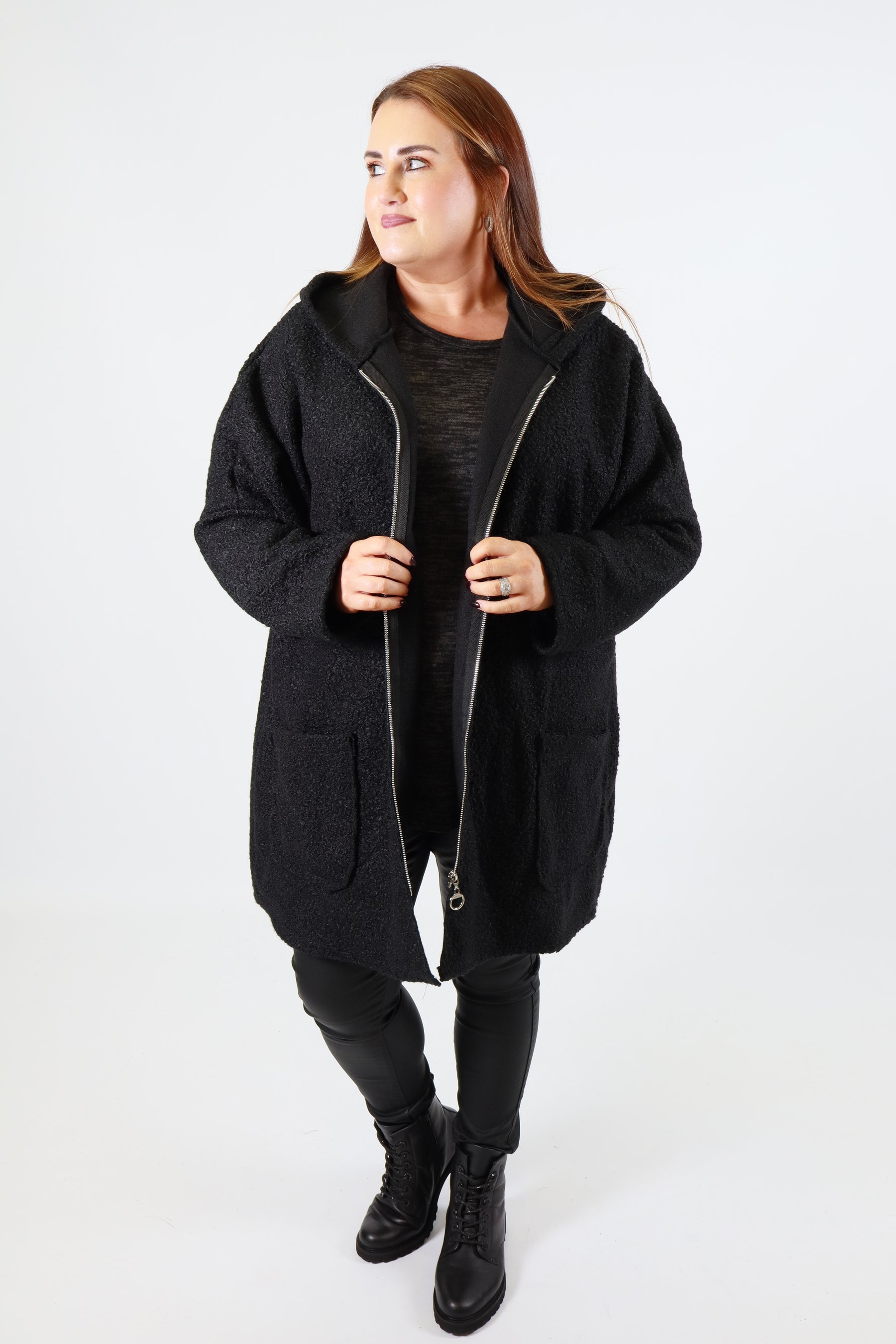 Wren Jacket in Black