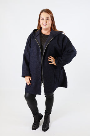 Wren Jacket in Navy