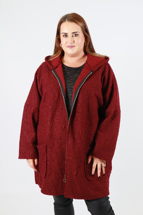 Wren Jacket in Wine