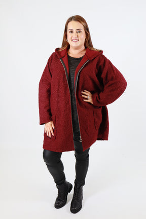 Wren Jacket in Wine
