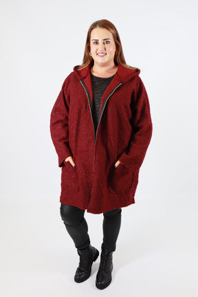 Wren Jacket in Wine