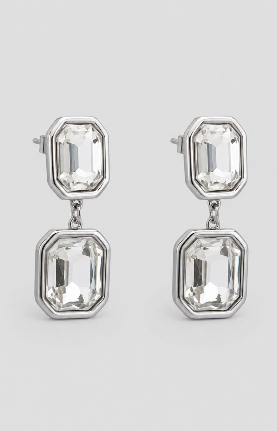  Yvette Earrings in Silver 