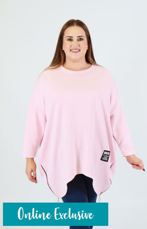 Zara Sweater in Baby Pink