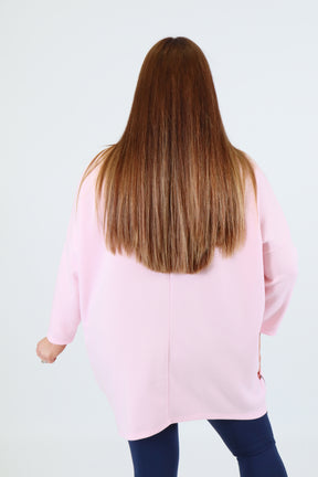 Zara Sweater in Baby Pink