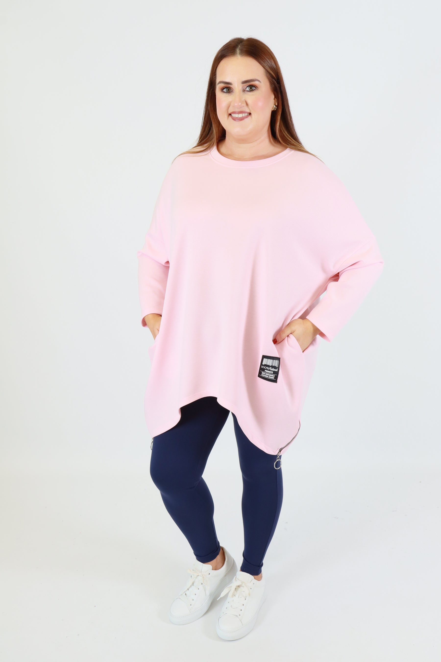 Zara Sweater in Baby Pink