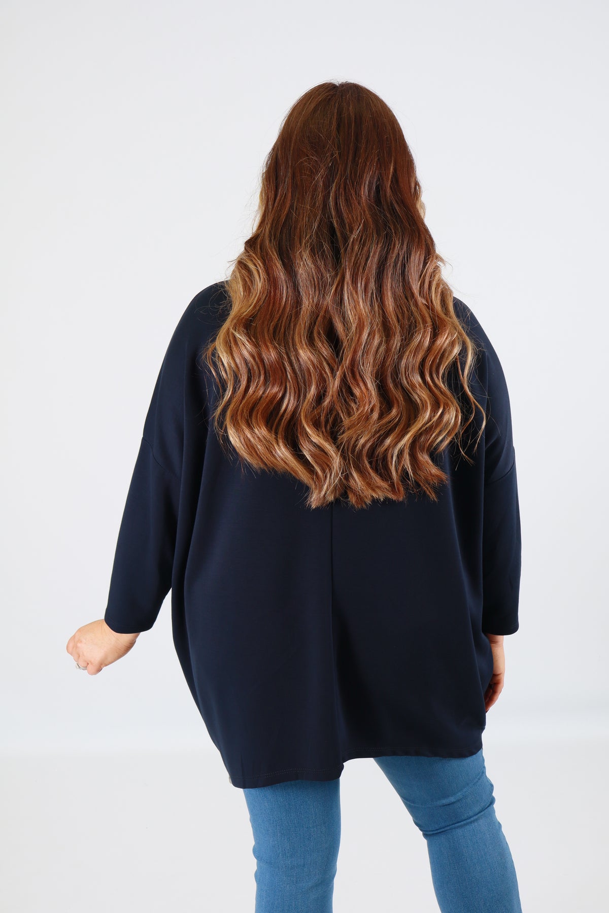 Zara Sweater in Navy
