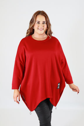Zara Sweater in Red