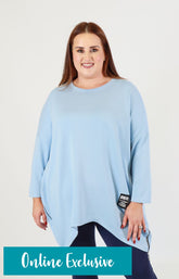 Zara Sweater in Sky Blue